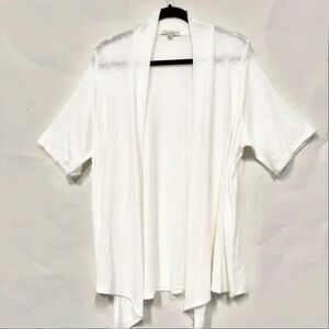 Green Envelope open cardigan sweater